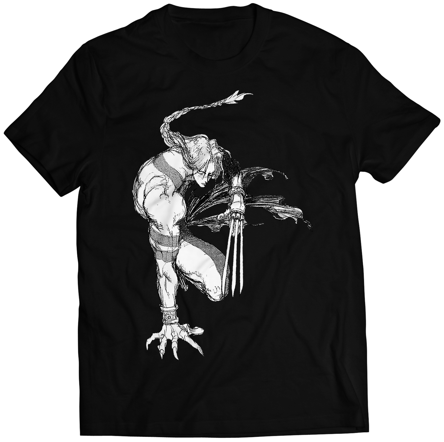 Vega Claw ST Concept Sketch Premium Unisex T-shirt (Vectorized Design)