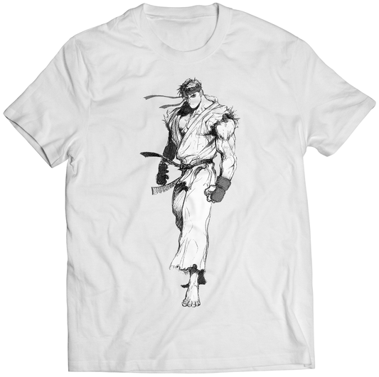 Ryu ST Concept Sketch Premium Unisex T-shirt (Vectorized Design)