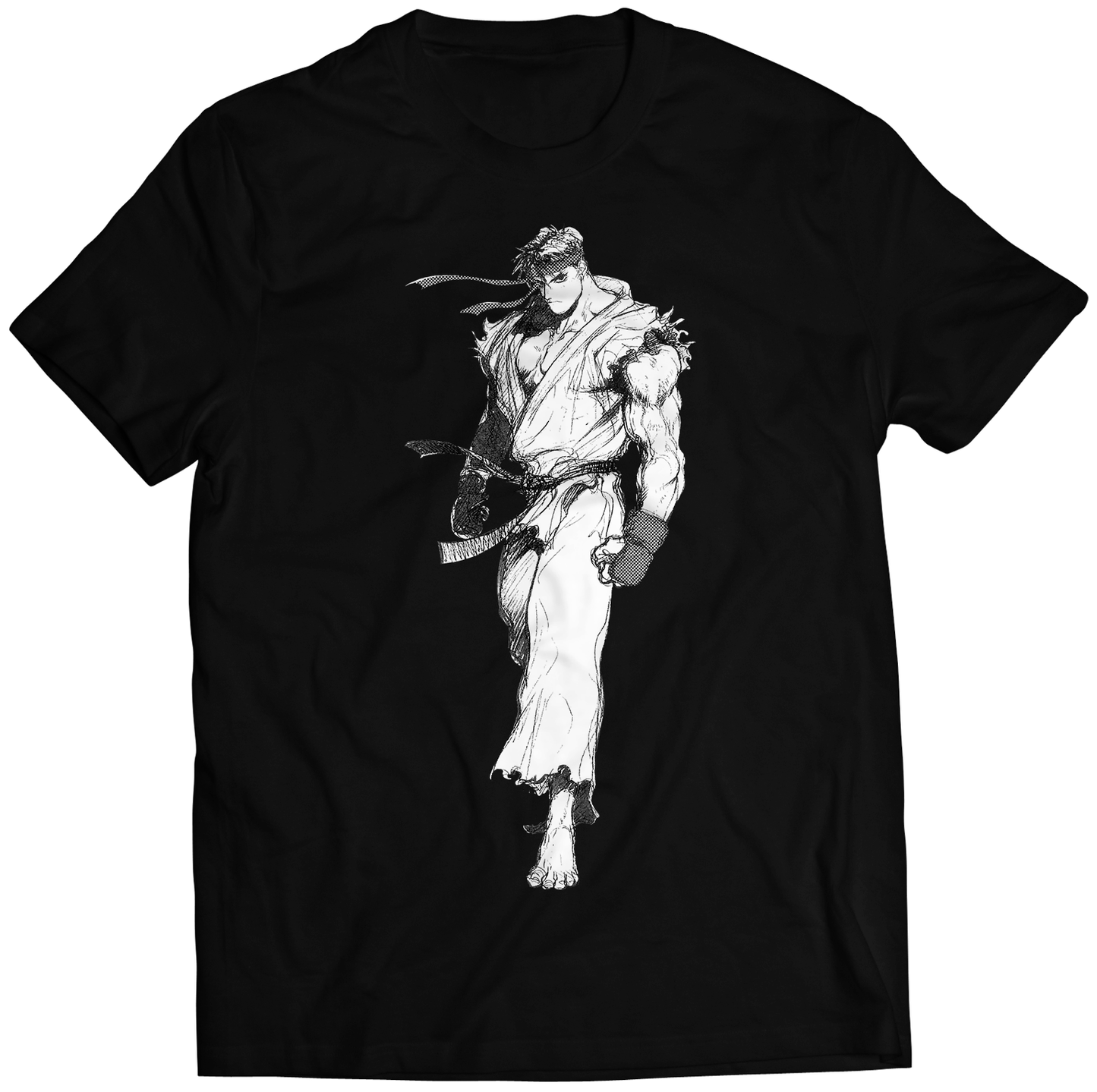 Ryu ST Concept Sketch Premium Unisex T-shirt (Vectorized Design)