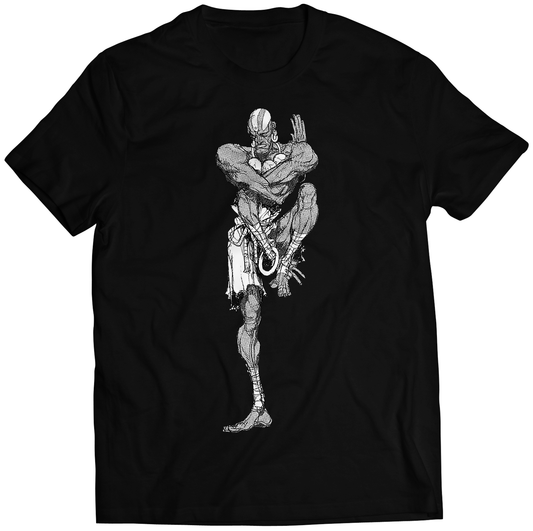 Dhalsim ST Concept Sketch Premium Unisex T-shirt (Vectorized Design)