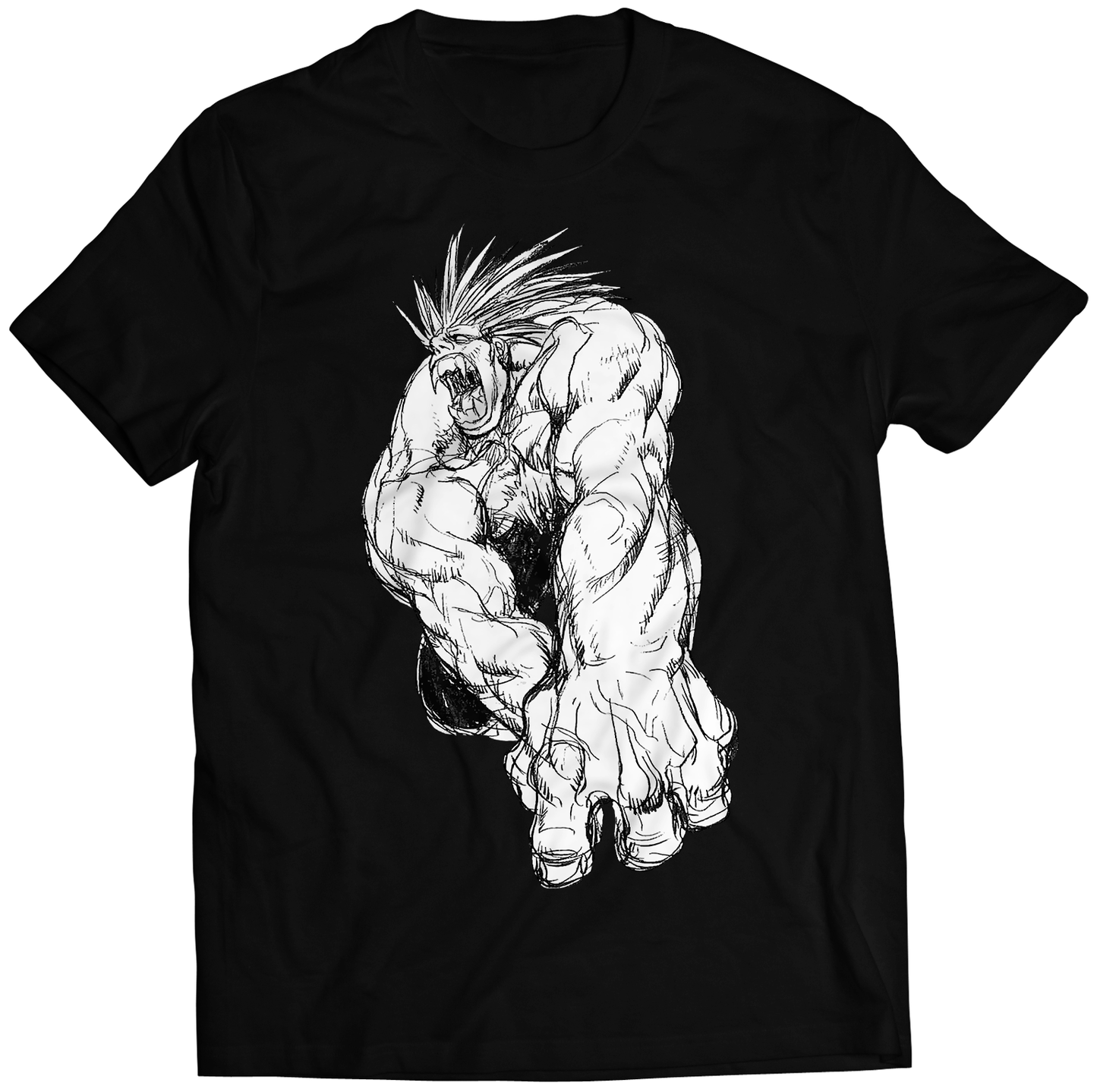 Blanka ST Concept Sketch Premium Unisex T-shirt (Vectorized Design)