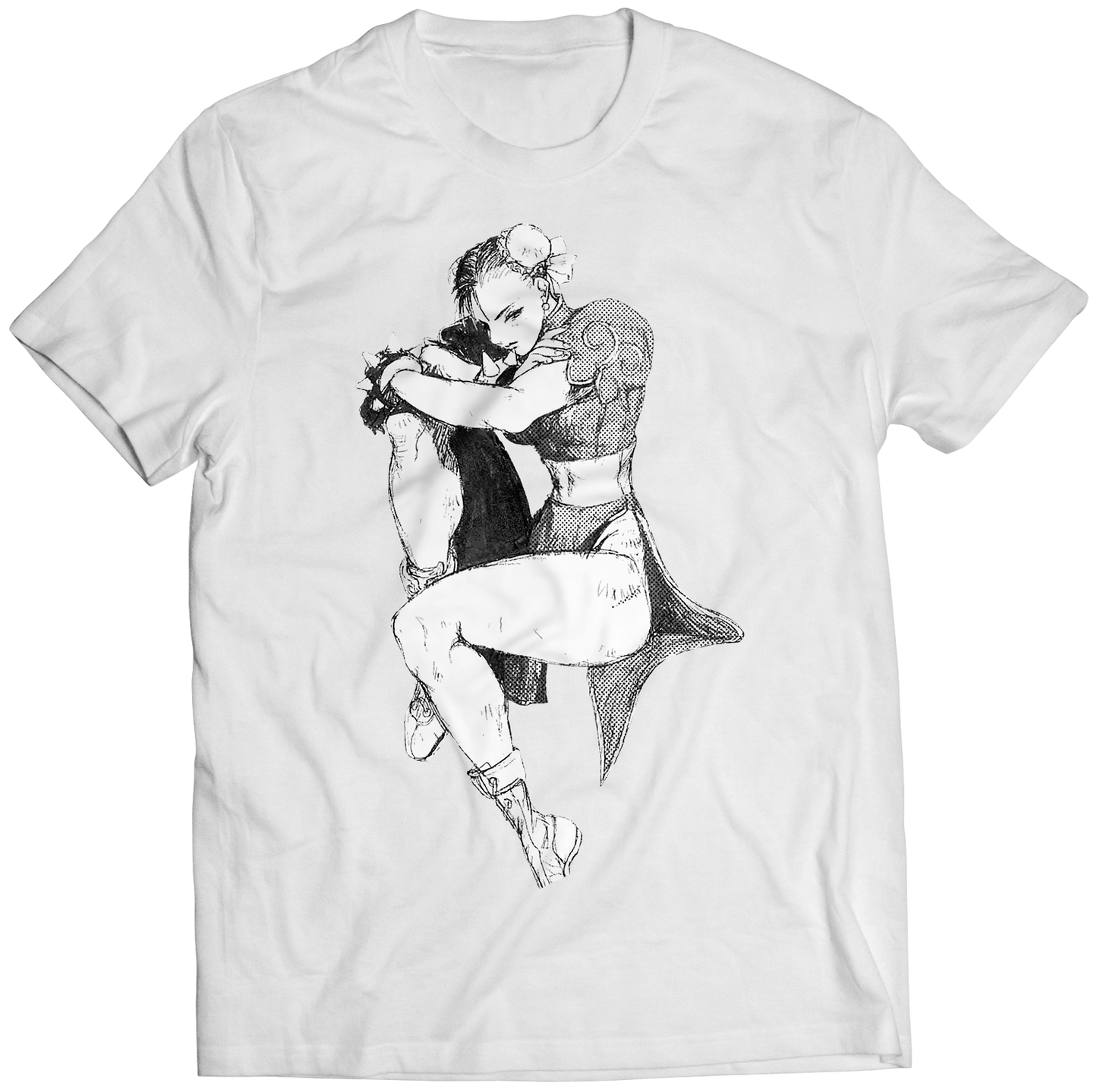 Chun Li ST Concept Sketch Premium Unisex T-shirt (Vectorized Design)