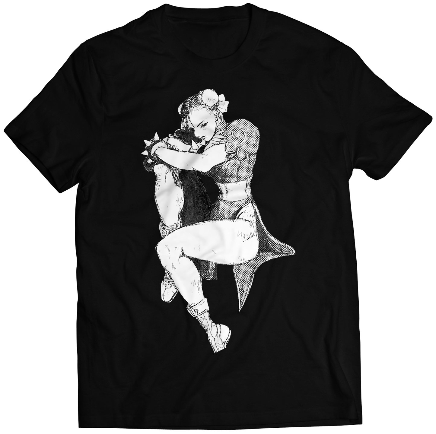 Chun Li ST Concept Sketch Premium Unisex T-shirt (Vectorized Design)