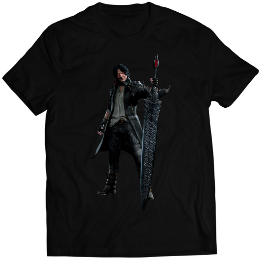 Ex Super Dante DMC5 Premium Unisex T-shirt (Vectorized Design)