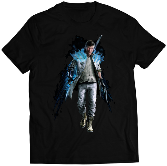 Ex Super Nero DMC5 Premium Unisex T-shirt (Vectorized Design)