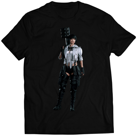 Lady DMC5 Premium Unisex T-shirt (Vectorized Design)