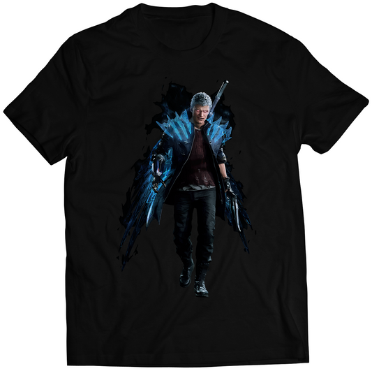 Super Nero DMC5 Premium Unisex T-shirt (Vectorized Design)