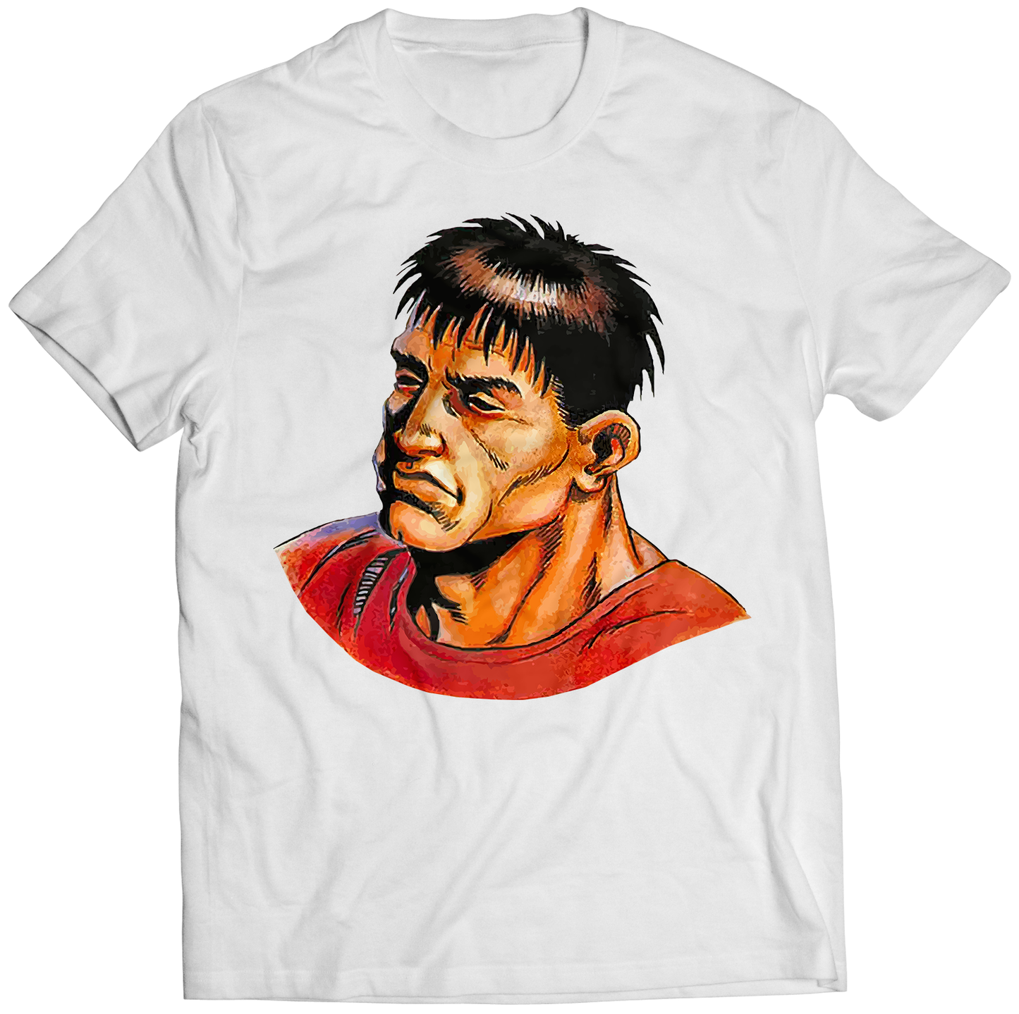 Mess Portrait C&D Premium Unisex T-shirt (Vectorized Design)