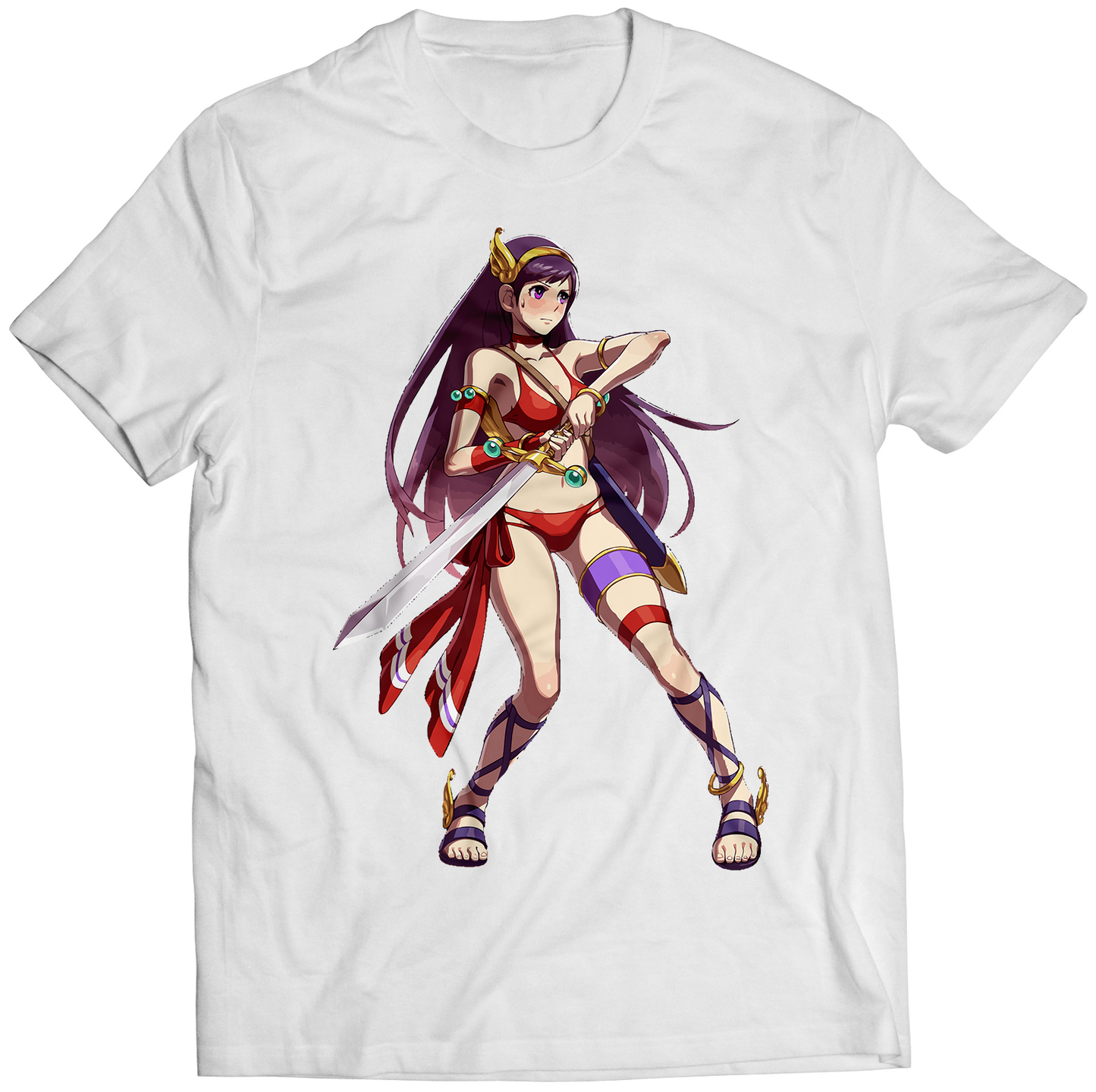 Athena V2 Heroines Tag Team Premium Unisex T-shirt (Vectorized Design)