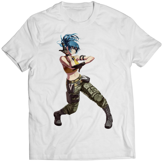 Leona V3 Heroines Tag Team Premium Unisex T-shirt (Vectorized Design)