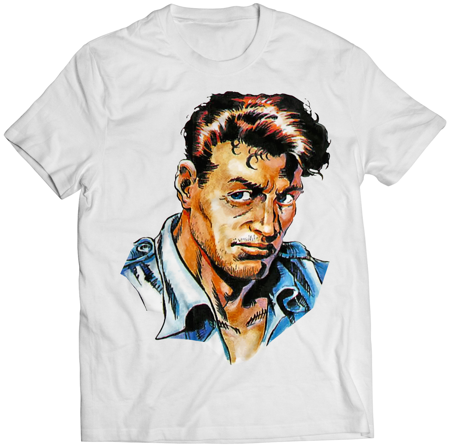 Jack Portrait C&D Premium Unisex T-shirt (Vectorized Design)
