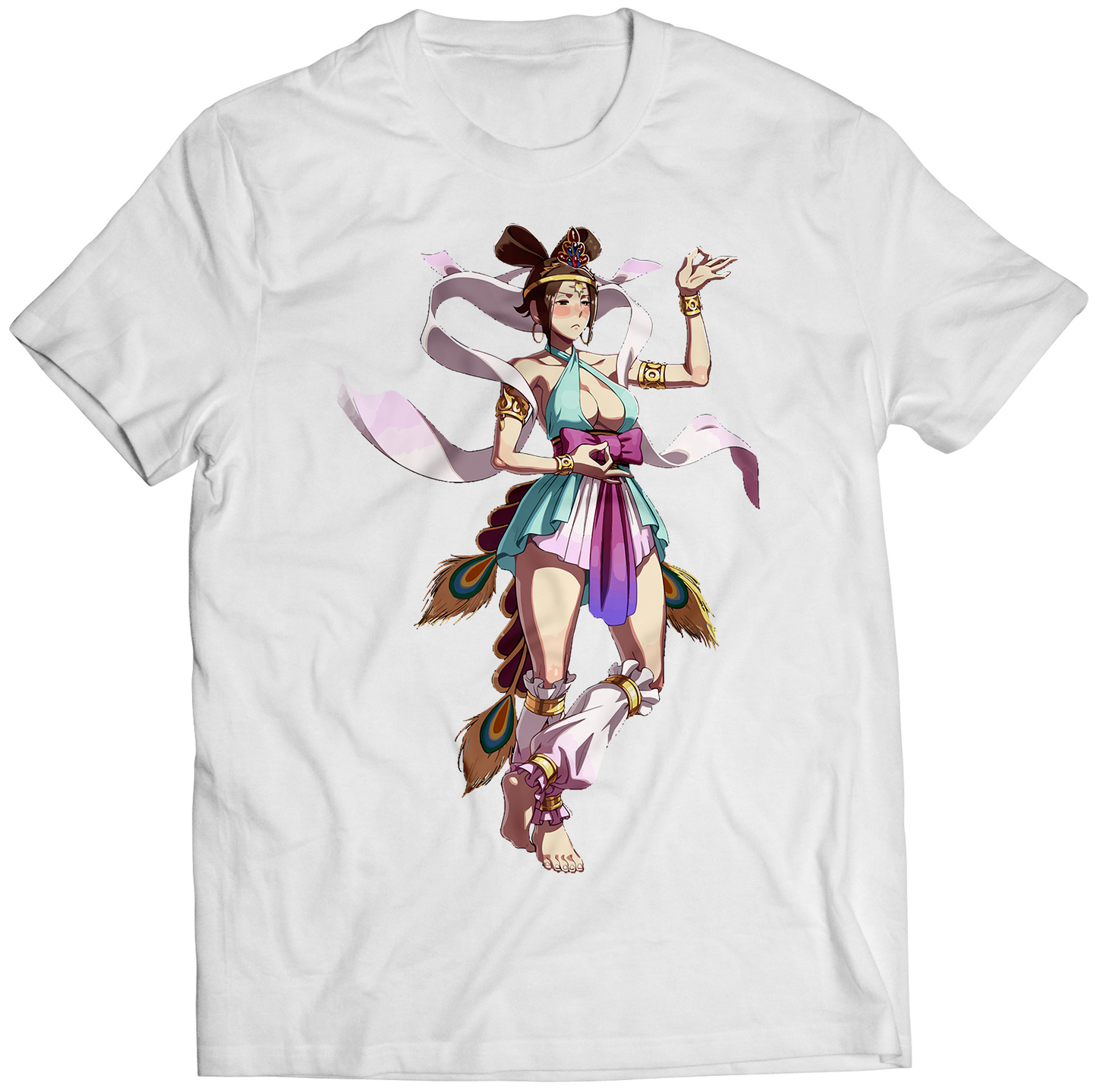 Mai V1 Heroines Tag Team Premium Unisex T-shirt (Vectorized Design)