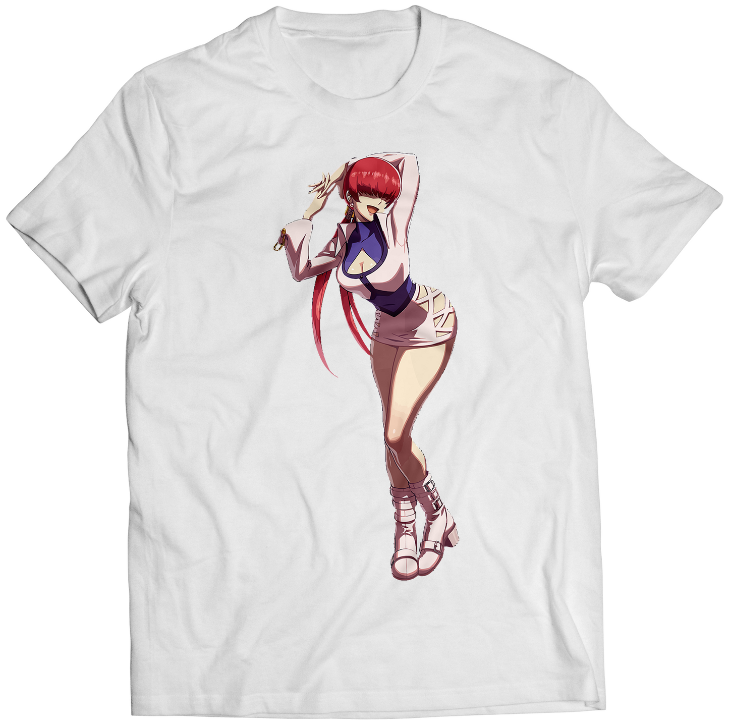 Shermie Heroines Tag Team Premium Unisex T-shirt (Vectorized Design)