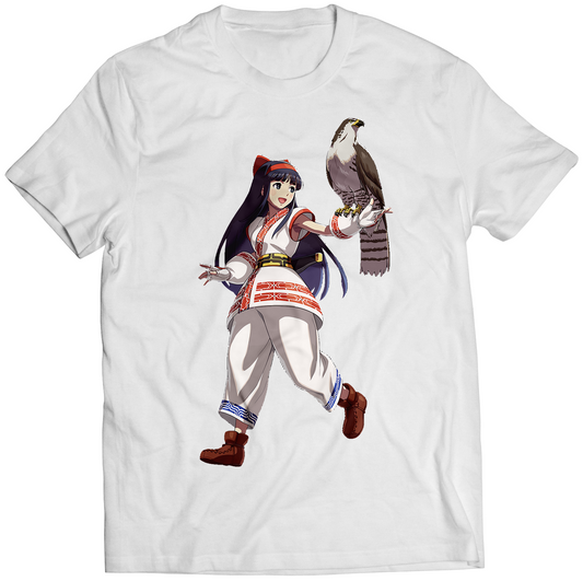 Nakoruru V2 Heroines Tag Team Premium Unisex T-shirt (Vectorized Design)