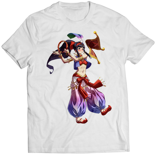 Nakoruru V3 Heroines Tag Team Premium Unisex T-shirt (Vectorized Design)