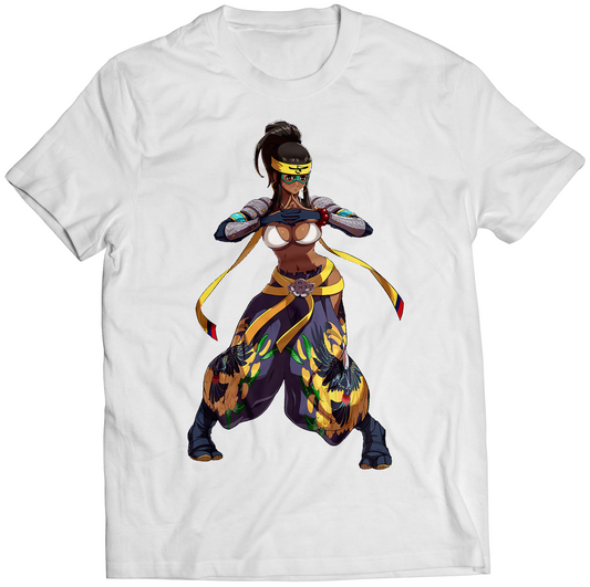 Zarina V2 Heroines Tag Team Premium Unisex T-shirt (Vectorized Design)