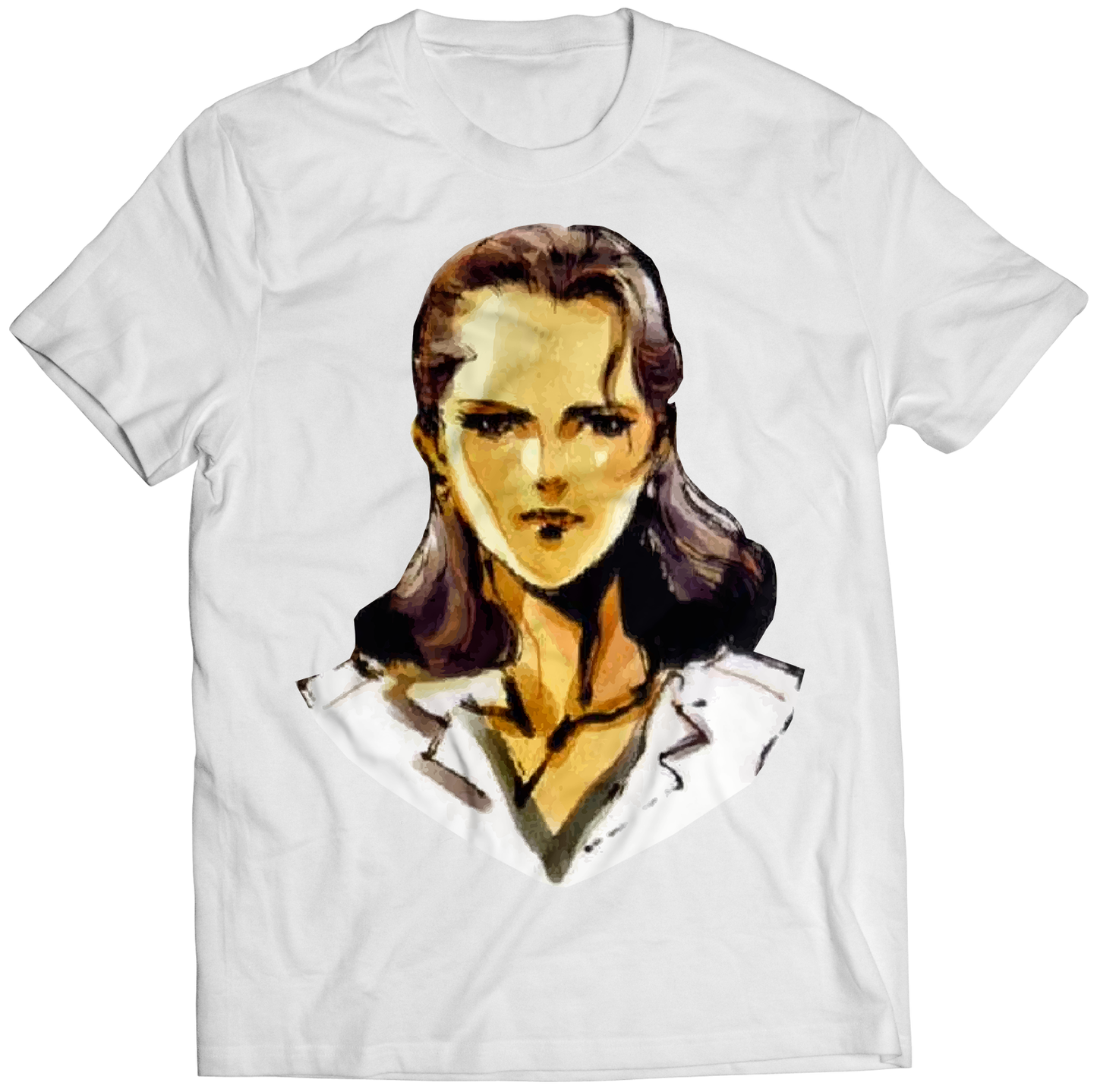Dr Naomi Hunter MGS Portrait Premium Unisex T-shirt (Vectorized Design)