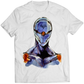 Frank Jaeger Cyborg Ninja Gray Fox MGS Portrait Premium Unisex T-shirt (Vectorized Design)