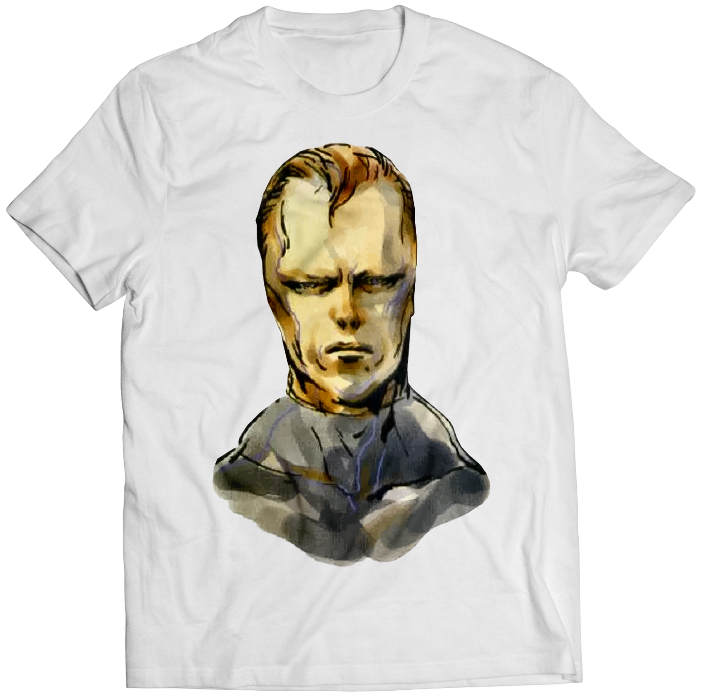 Decoy Octopus MGS Portrait Premium Unisex T-shirt (Vectorized Design)
