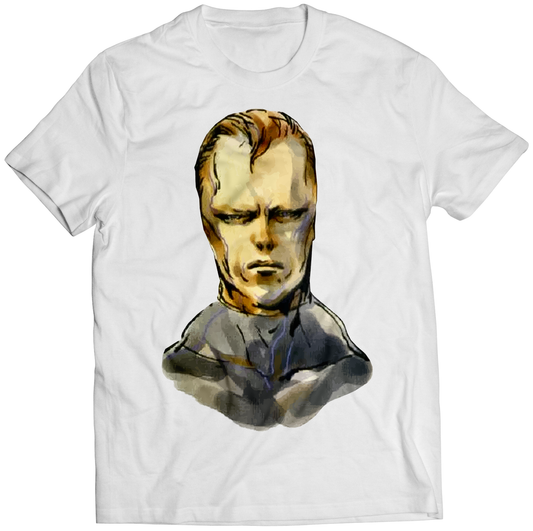 Decoy Octopus MGS Portrait Premium Unisex T-shirt (Vectorized Design)
