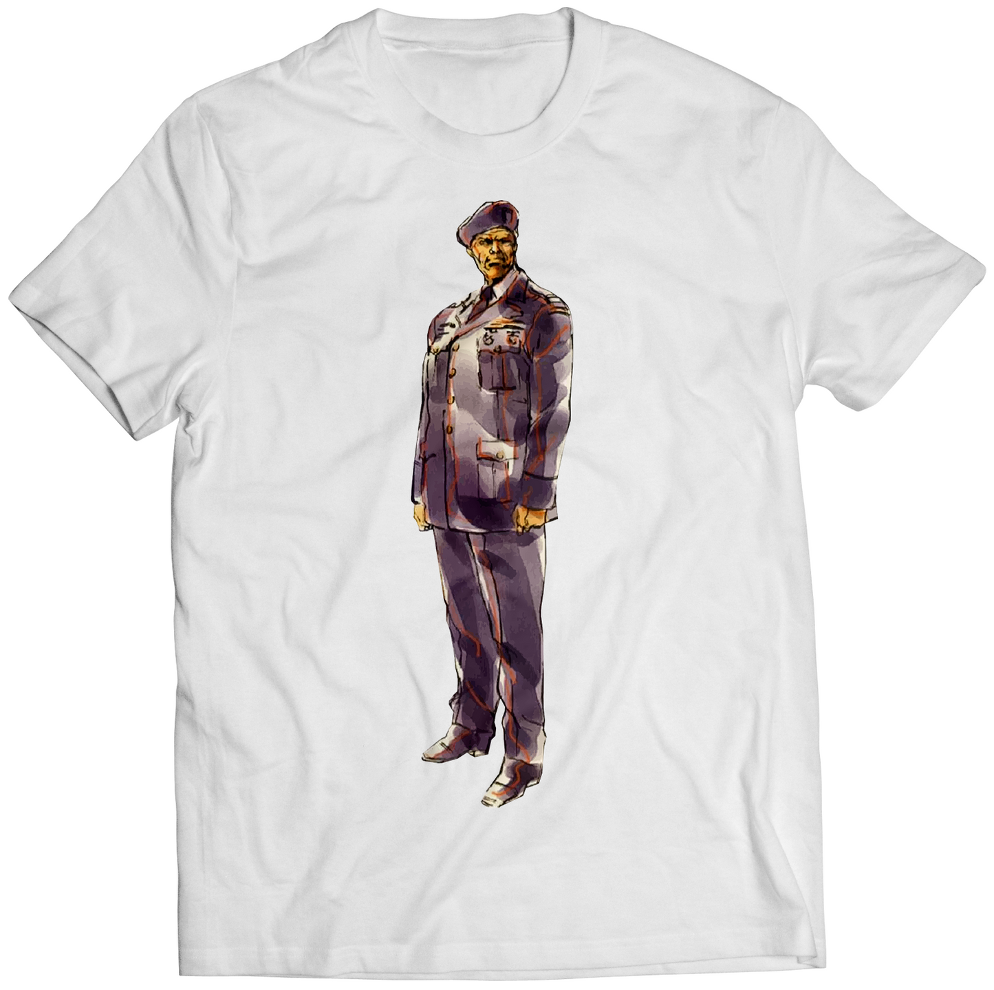 Colonel Roy Campbell MGS Full Body Premium Unisex T-shirt (Vectorized Design)