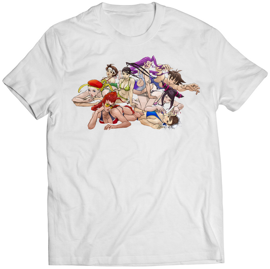 Girl Fighters Premium Unisex T-shirt (Vectorized Design)