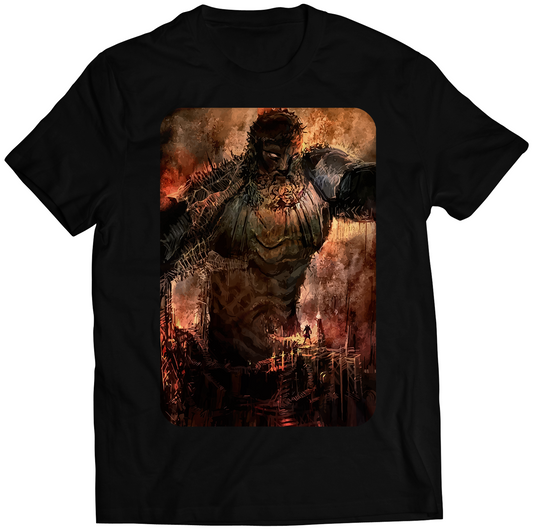 Colossus Of Rhodes GOW2 Premium Unisex T-shirt (Vectorized Design)