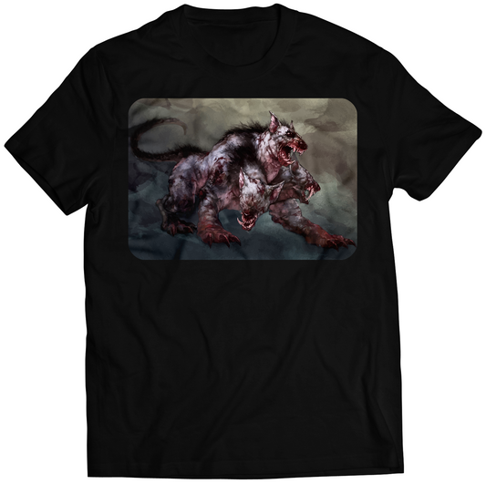 Mole Cerberus GOW2 Premium Unisex T-shirt (Vectorized Design)