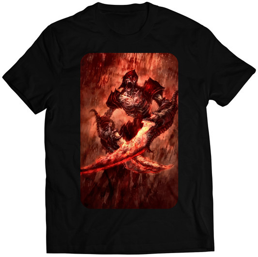 Skeleton GOW2 Premium Unisex T-shirt (Vectorized Design)