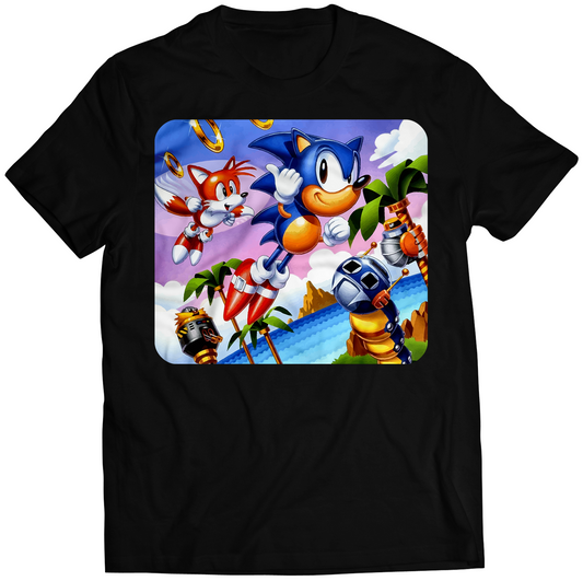 Hedgehog Chaos Premium Unisex T-shirt (Vectorized Design)