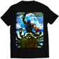 Retro Ninja II Premium Unisex T-shirt (Vectorized Design)
