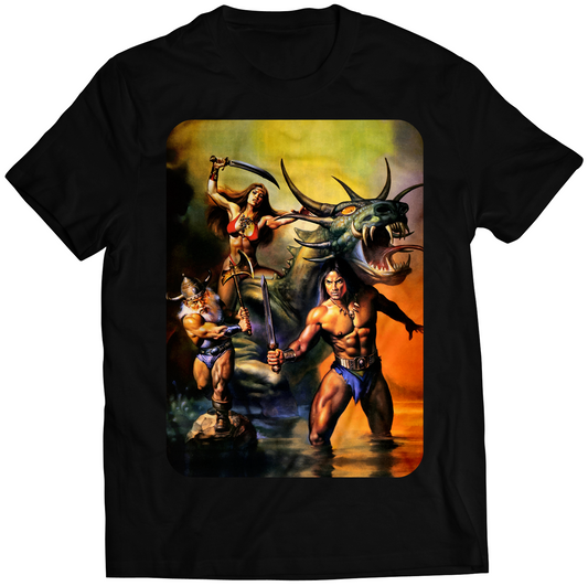 Golden Axe 2 Premium Unisex T-shirt (Vectorized Design)