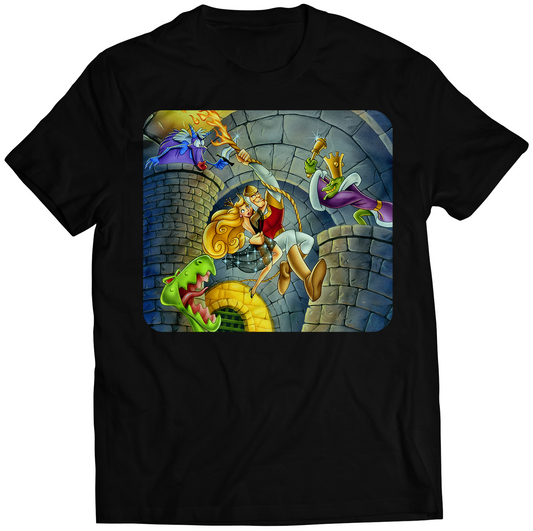 Dragon Lair Premium Unisex T-shirt (Vectorized Design)