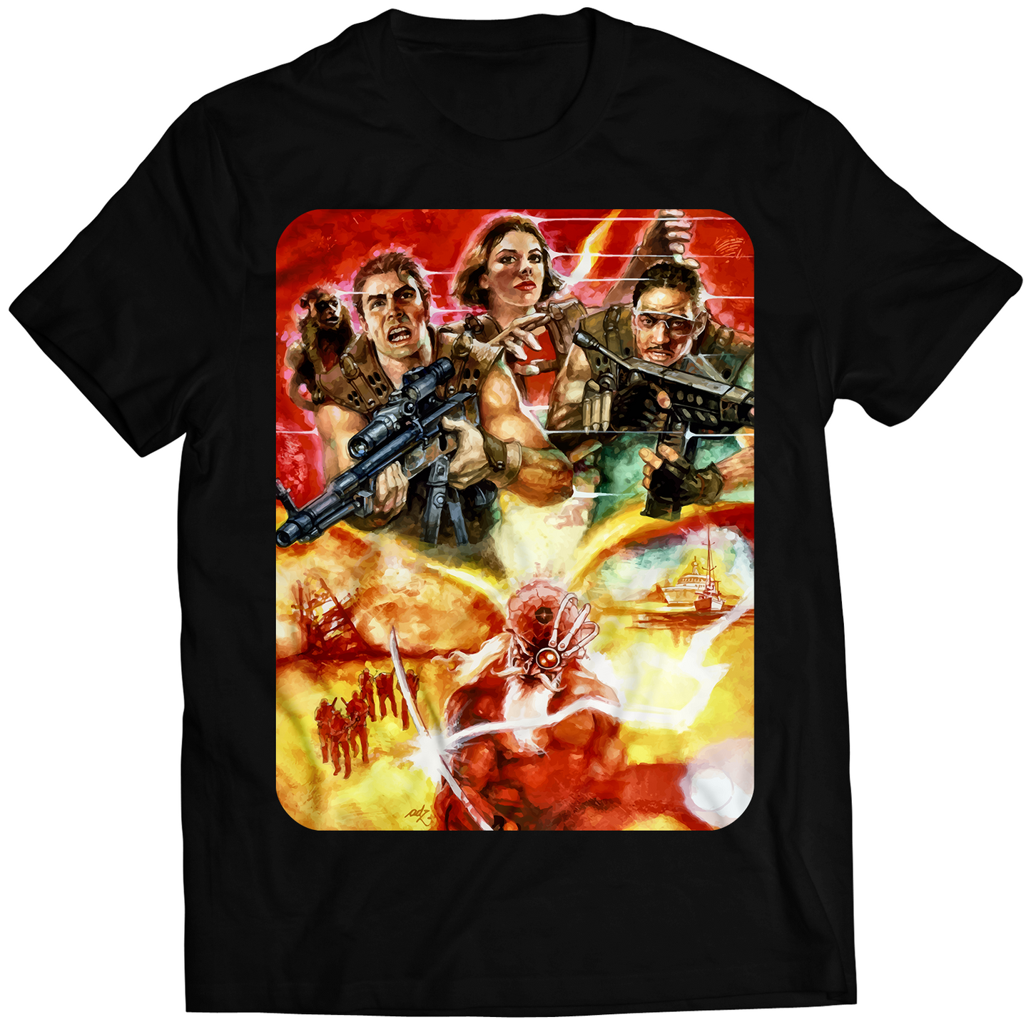 Dynomite Cop Premium Unisex T-shirt (Vectorized Design)
