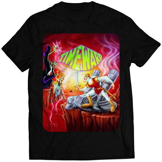 Dragon's Lair 2 Time Warp Premium Unisex T-shirt (Vectorized Design)