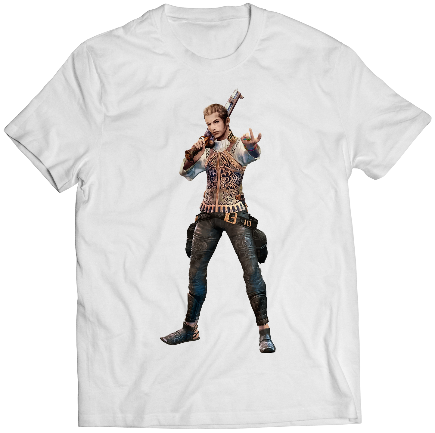 Balthier FF12 FFXII Premium Unisex T-shirt (Vectorized Design)