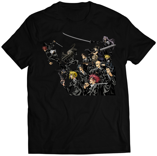 Before Crisis FF7 FFVII Cast Premium Unisex T-shirt (Vectorized Design)