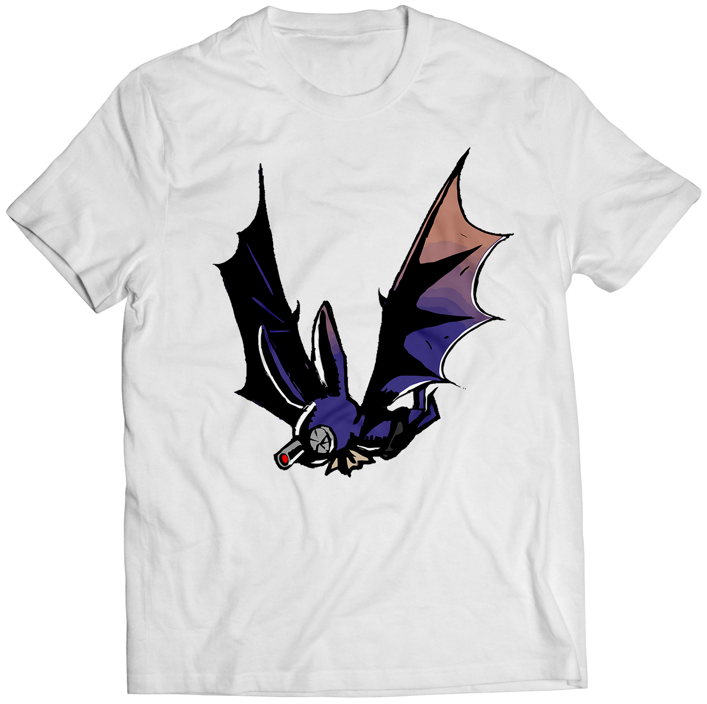 Bat VJ Premium Unisex T-shirt (Vectorized Design)