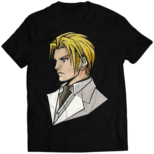 Rufus Before Crisis FF7 FFVII Premium Unisex T-shirt (Vectorized Design)