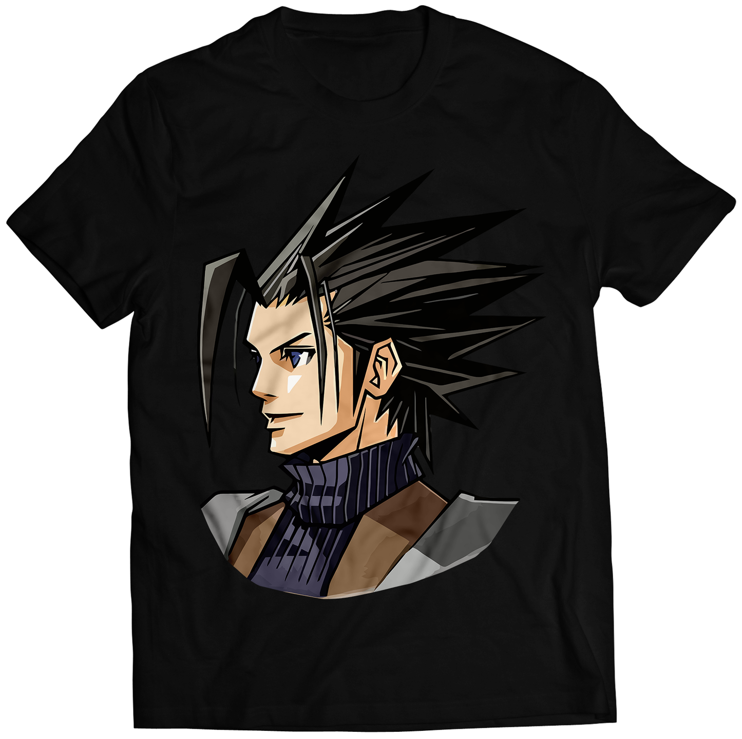 Zack Before Crisis FF7 FFVII Premium Unisex T-shirt (Vectorized Design)