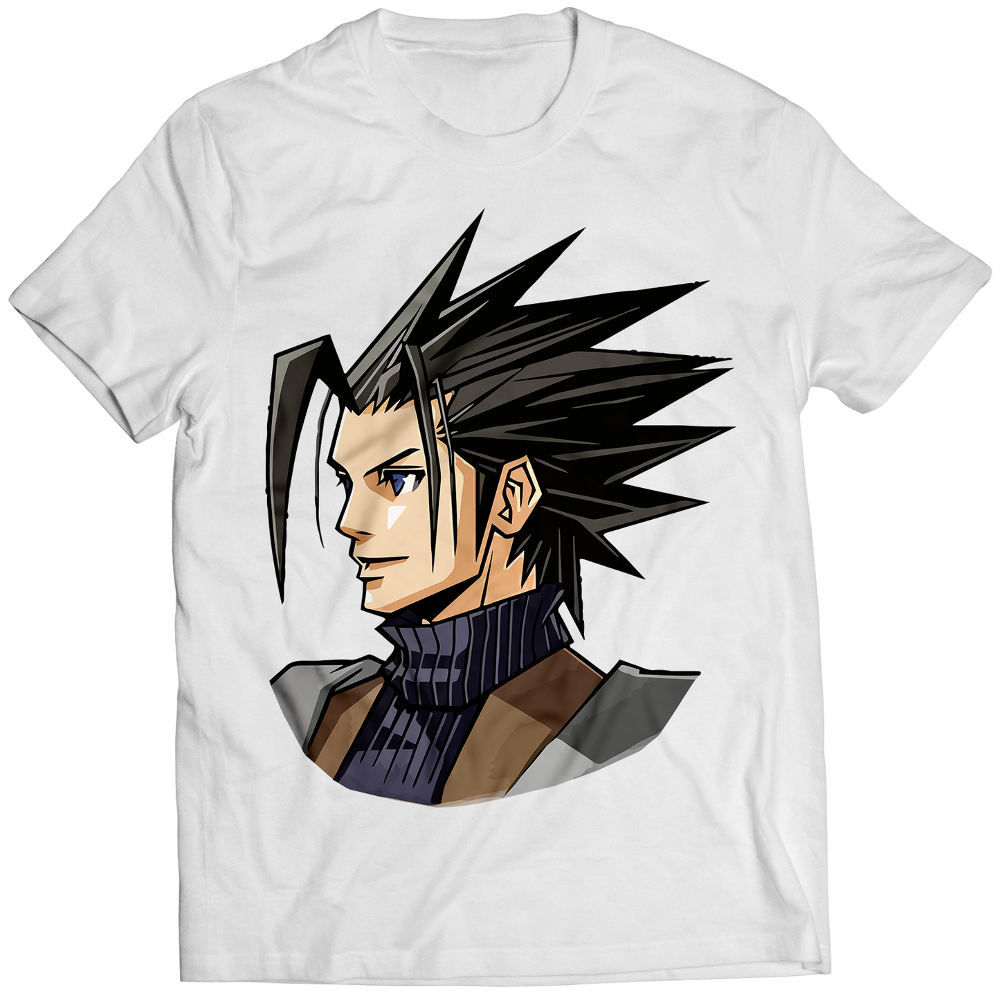 Zack Before Crisis FF7 FFVII Premium Unisex T-shirt (Vectorized Design)