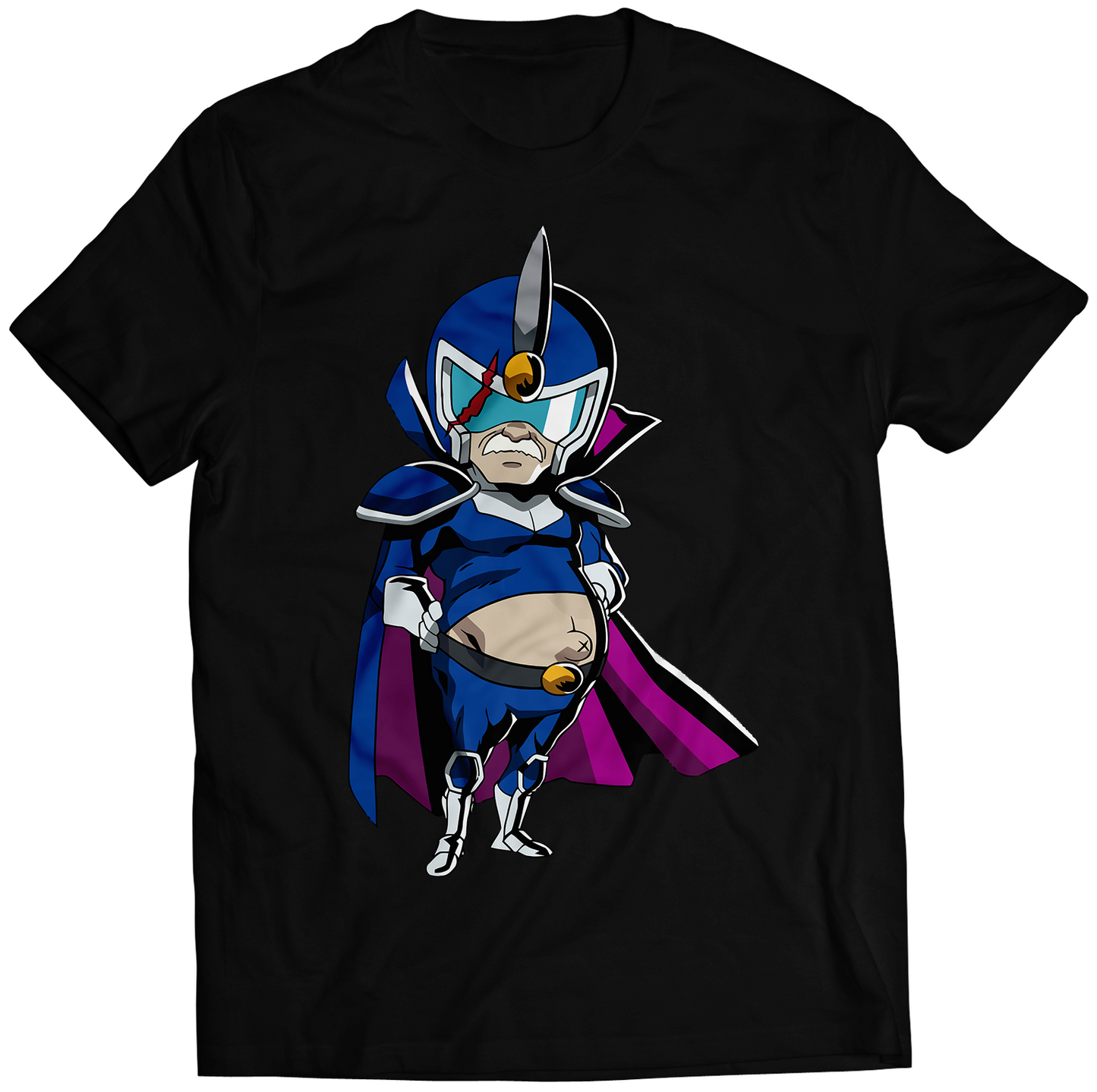 Captain Blue VJ Premium Unisex T-shirt (Vectorized Design)