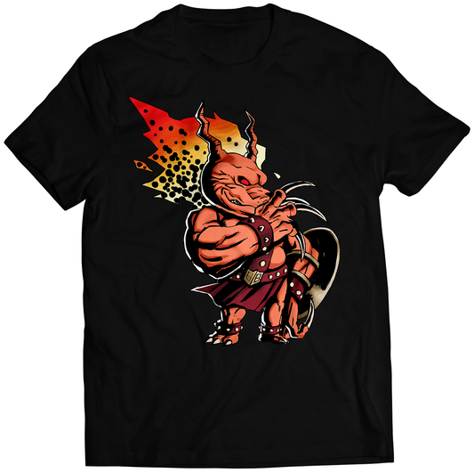 Fire Leo VJ Premium Unisex T-shirt (Vectorized Design)