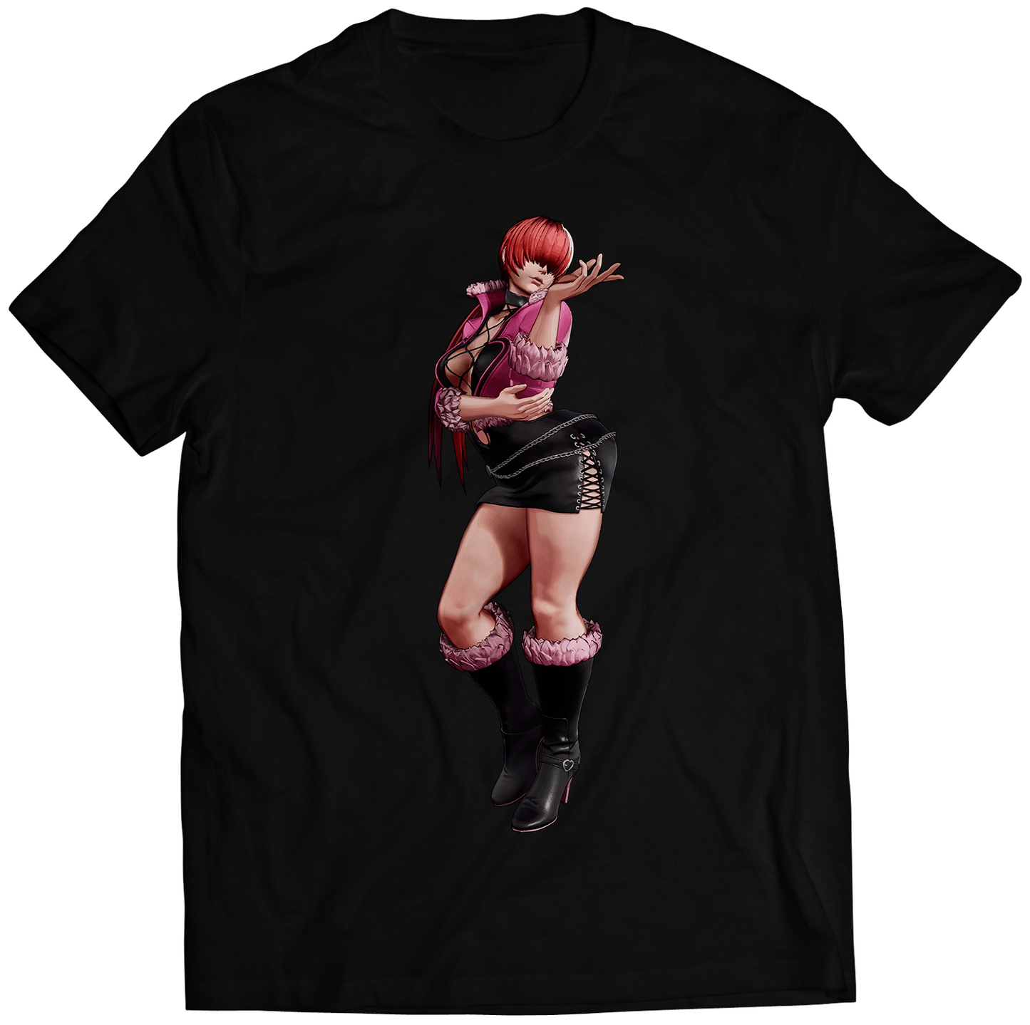 Shermie KOF15 KOFXV Premium Unisex T-shirt (Vectorized Design)