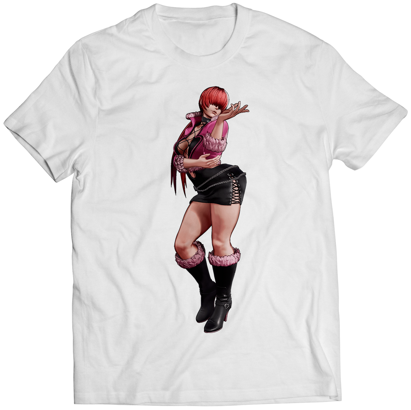 Shermie KOF15 KOFXV Premium Unisex T-shirt (Vectorized Design)