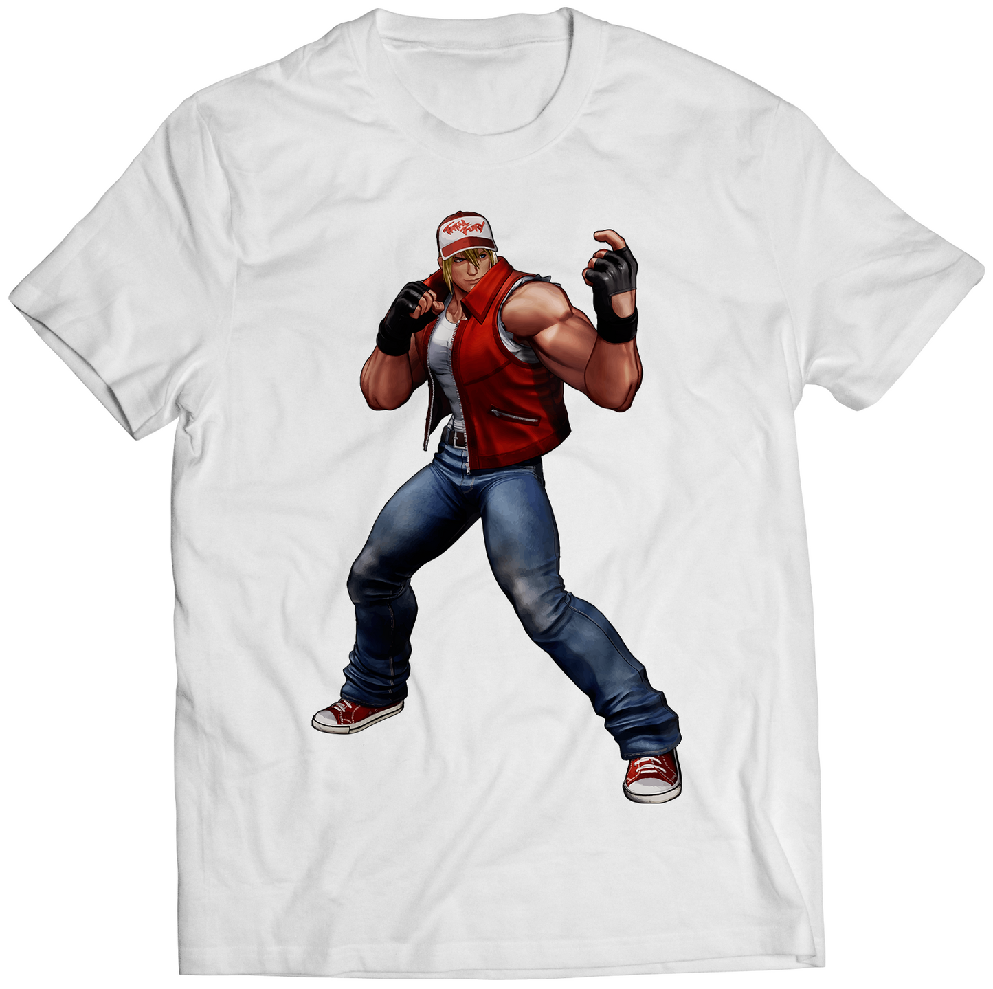 Terry KOF15 KOFXV Premium Unisex T-shirt (Vectorized Design)