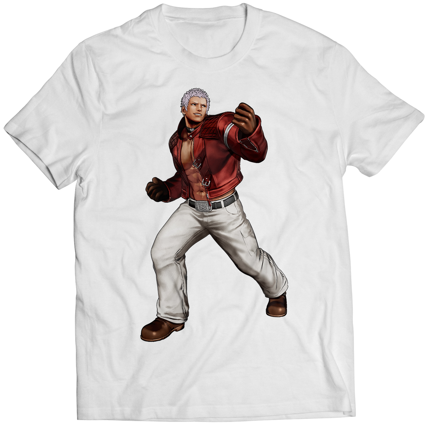 Yashiro KOF15 KOFXV Premium Unisex T-shirt (Vectorized Design)