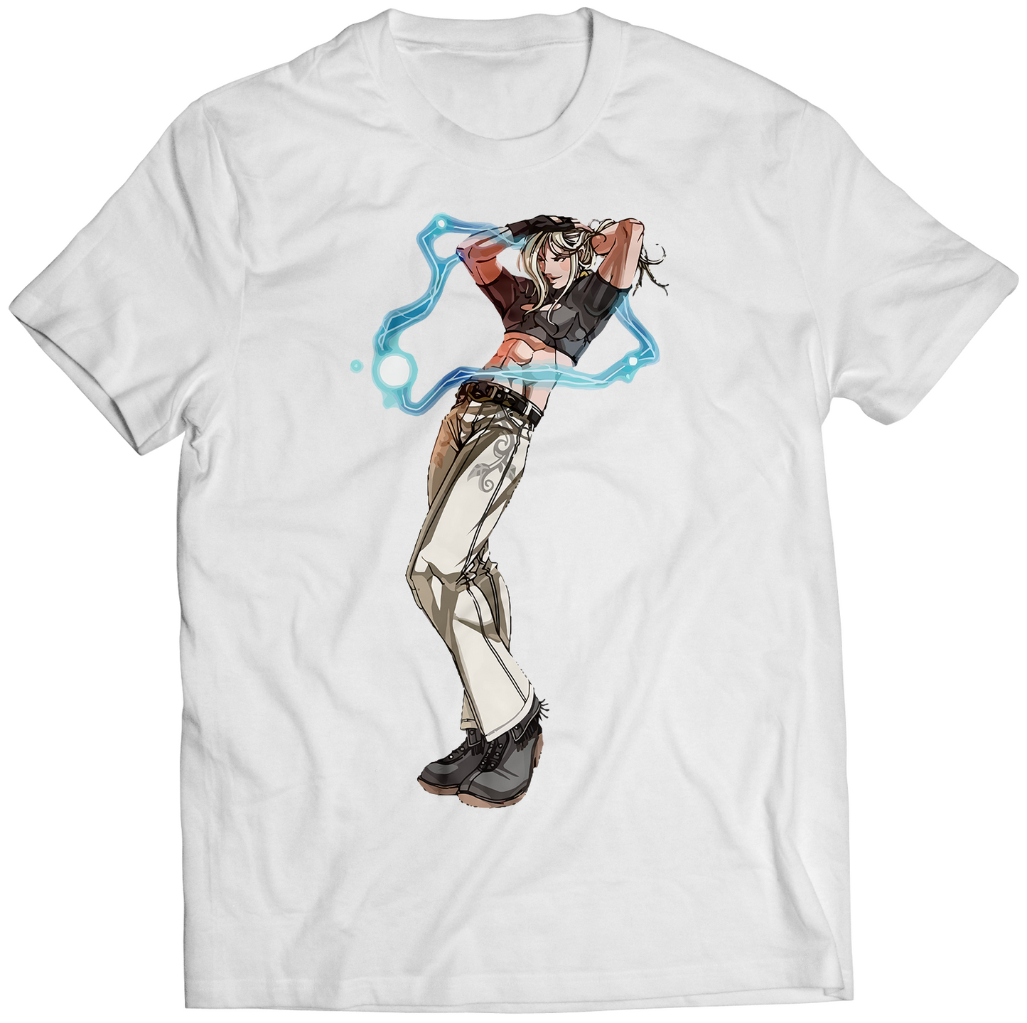 Benimaru Nikaido Rare KOF Premium Unisex T-shirt (Vectorized Design)