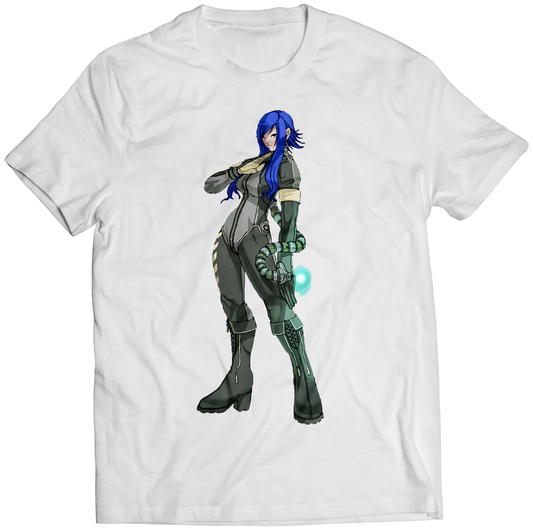 Leona Rare King Of Fighters Premium Unisex T-shirt (Vectorized Design)