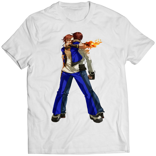 Shingo & Kyo Rare KOF Premium Unisex T-shirt (Vectorized Design)